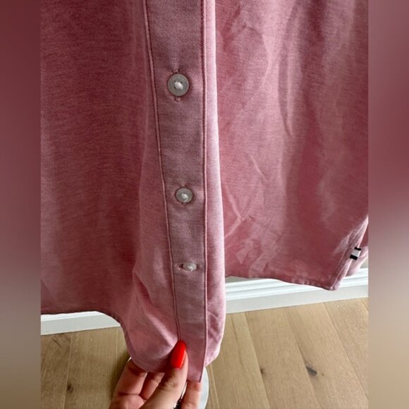 Kit And Ace City Tech Long Sleeve Slim Fit Shirt Sz S - Picture 5 of 10